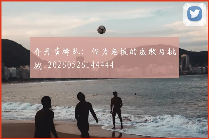 乔丹黄蜂队：作为老板的成败与挑战_20260526144444