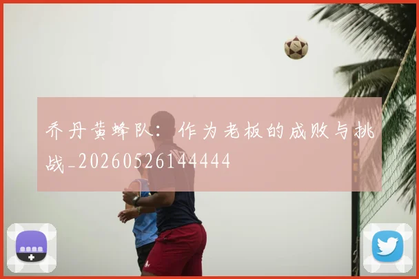 乔丹黄蜂队：作为老板的成败与挑战_20260526144444