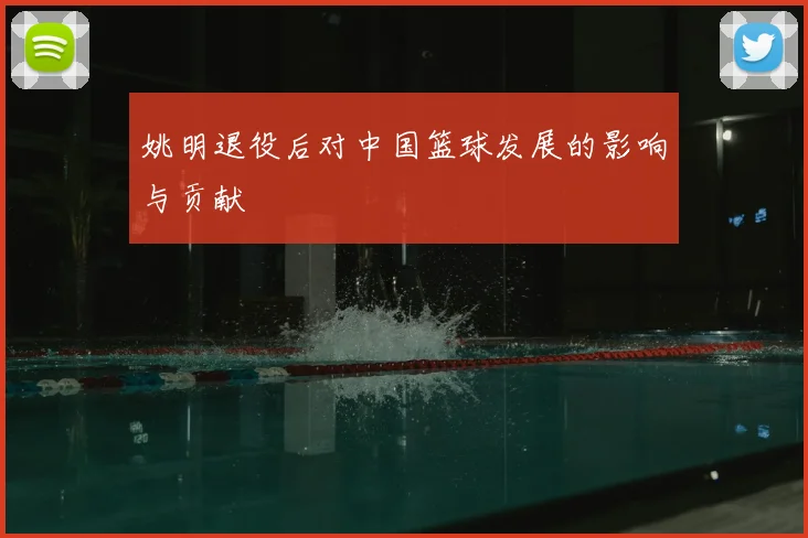 姚明退役后对中国篮球发展的影响与贡献